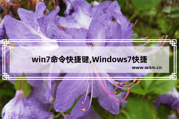 win7命令快捷键,Windows7快捷键