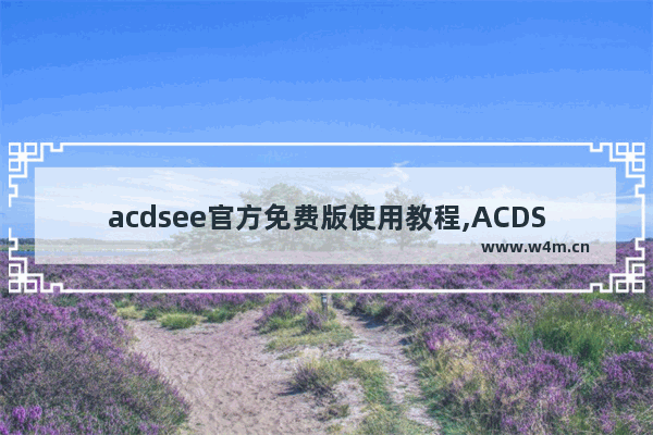 acdsee官方免费版使用教程,ACDSee5.0.1