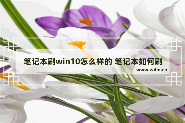 笔记本刷win10怎么样的 笔记本如何刷win10系统