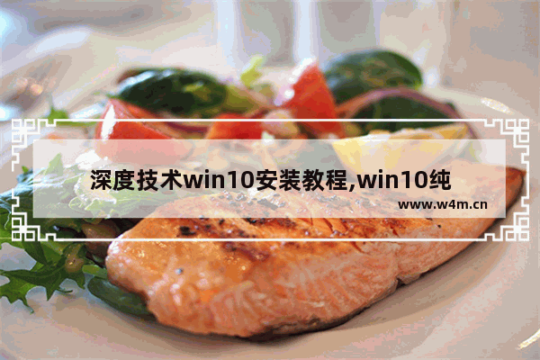 深度技术win10安装教程,win10纯净专业版下载