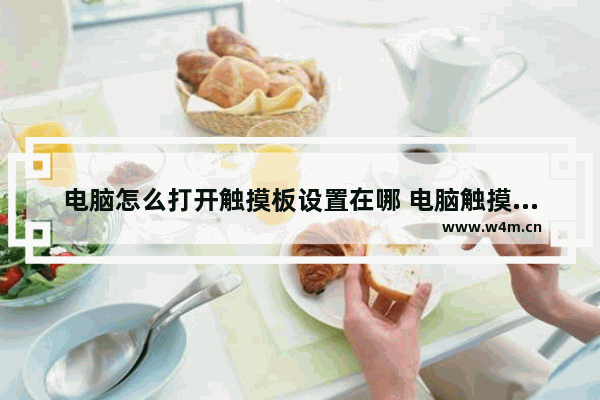 电脑怎么打开触摸板设置在哪 电脑触摸板设置打开方法在哪里