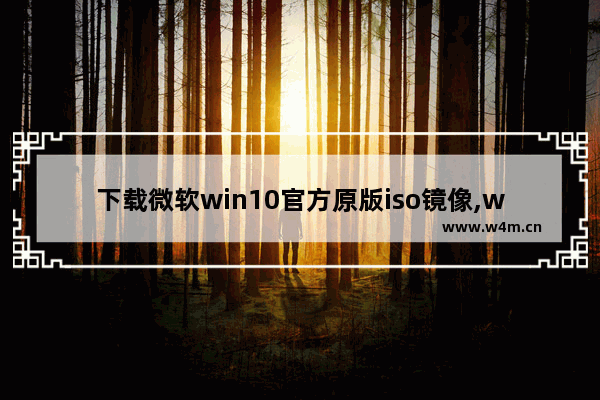 下载微软win10官方原版iso镜像,windows10正式版官方原版镜像iso下载地址