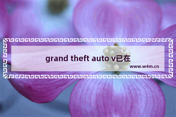 grand theft auto v已在运行,grandtheftautov已停止工作怎么修复