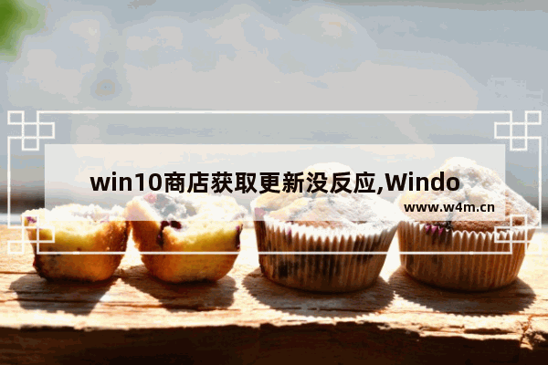 win10商店获取更新没反应,Windows商店更新不了应用