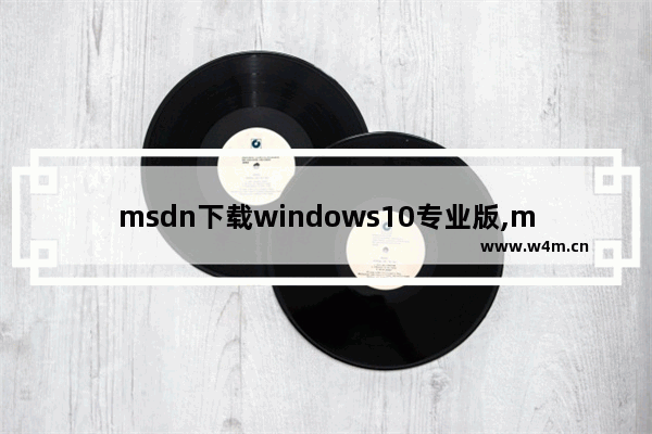 msdn下载windows10专业版,msdn官网下载win10什么版本的好