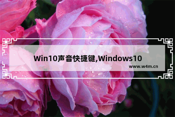 Win10声音快捷键,Windows10音量快捷键