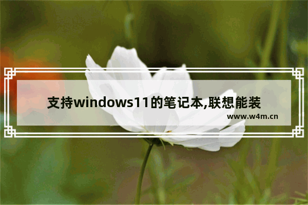 支持windows11的笔记本,联想能装win11的笔记本