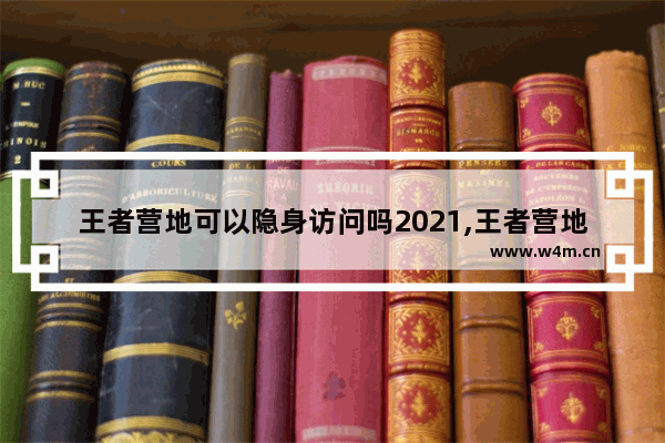 王者营地可以隐身访问吗2021,王者营地可以隐身访问吗苹果