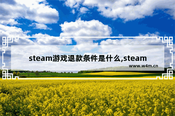 steam游戏退款条件是什么,steam退款的要求是什么