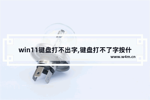 win11键盘打不出字,键盘打不了字按什么键恢复