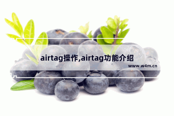 airtag操作,airtag功能介绍