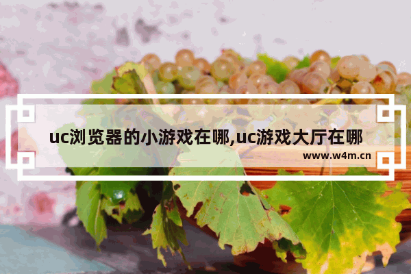 uc浏览器的小游戏在哪,uc游戏大厅在哪