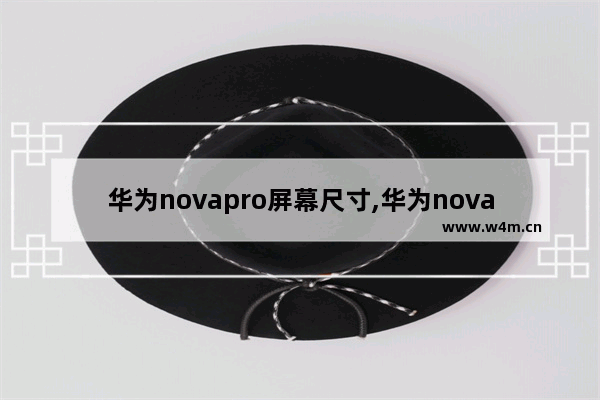 华为novapro屏幕尺寸,华为nova10尺寸