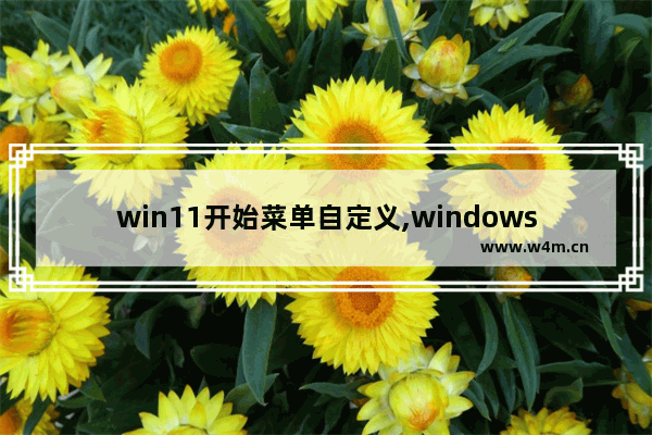 win11开始菜单自定义,windows10默认应用设置