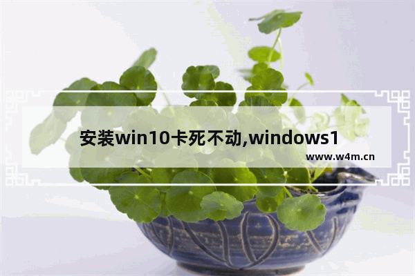 安装win10卡死不动,windows10卡住不动