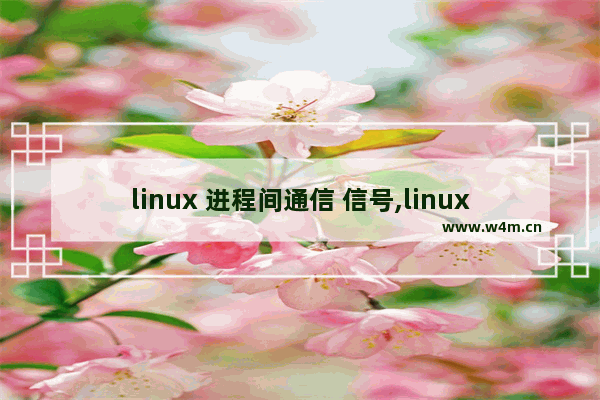 linux 进程间通信 信号,linux 进程信号