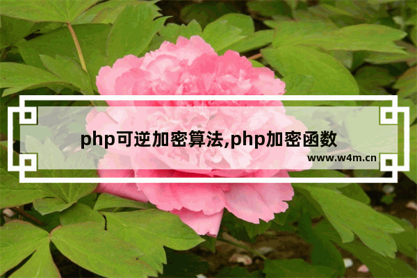 php可逆加密算法,php加密函数