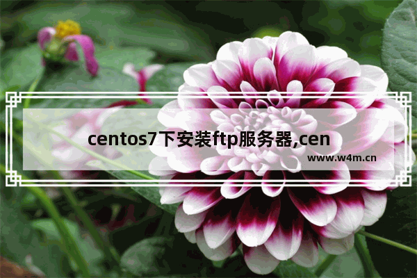 centos7下安装ftp服务器,centos7下安装ftp服务器失败