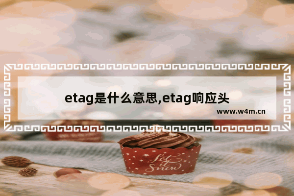 etag是什么意思,etag响应头