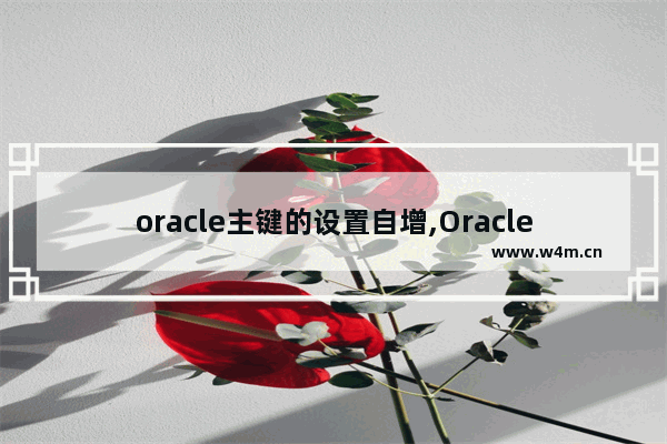 oracle主键的设置自增,Oracle 设置主键