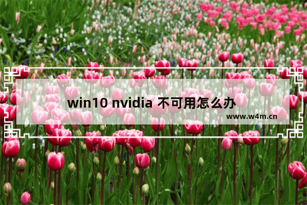 win10 nvidia 不可用怎么办 win10 Nvidia无法使用解决方法