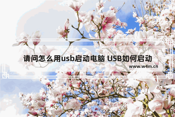 请问怎么用usb启动电脑 USB如何启动电脑