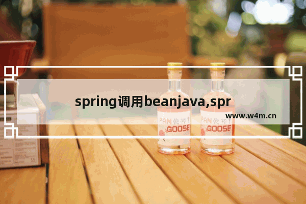 spring调用beanjava,springmvc获取bean