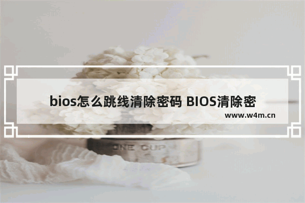 bios怎么跳线清除密码 BIOS清除密码的跳线方法