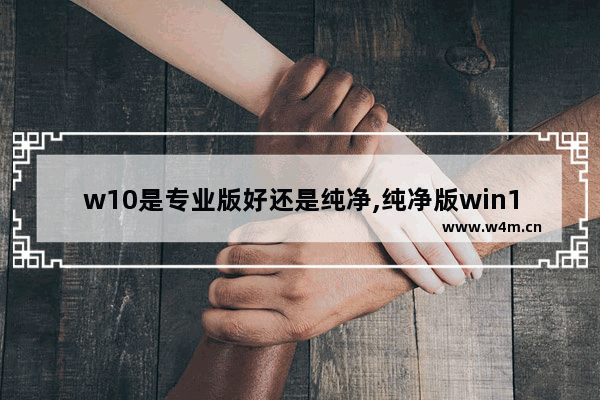 w10是专业版好还是纯净,纯净版win10和专业版有什么区别