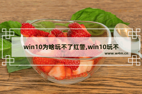 win10为啥玩不了红警,win10玩不了红警吗