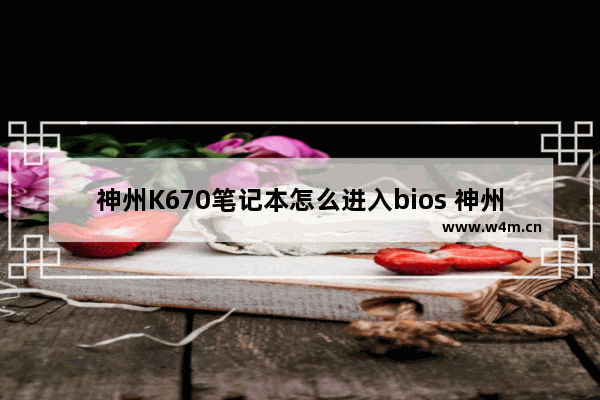 神州K670笔记本怎么进入bios 神州K670笔记本如何进入BIOS