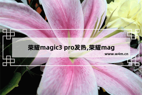 荣耀magic3 pro发热,荣耀magic2发热严重吗