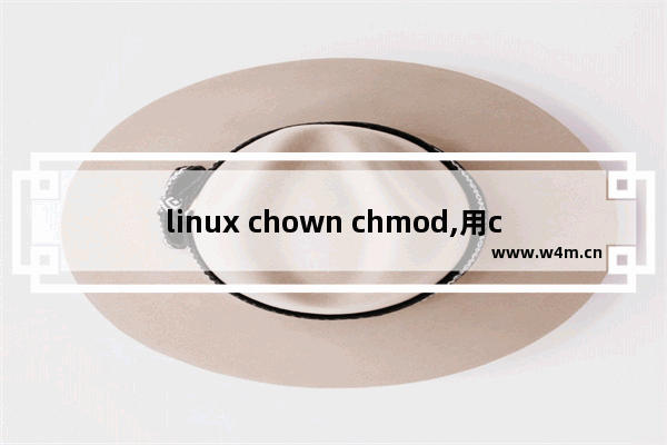 linux chown chmod,用chmod chown命令对文件夹进行操作的命令格式是什么-