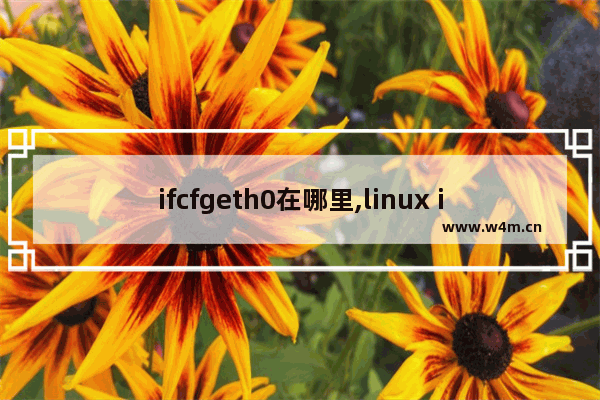 ifcfgeth0在哪里,linux if参数