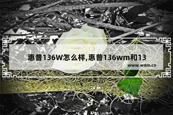 惠普136W怎么样,惠普136wm和136w