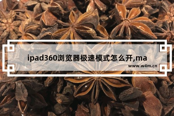 ipad360浏览器极速模式怎么开,mac360浏览器极速模式怎么开