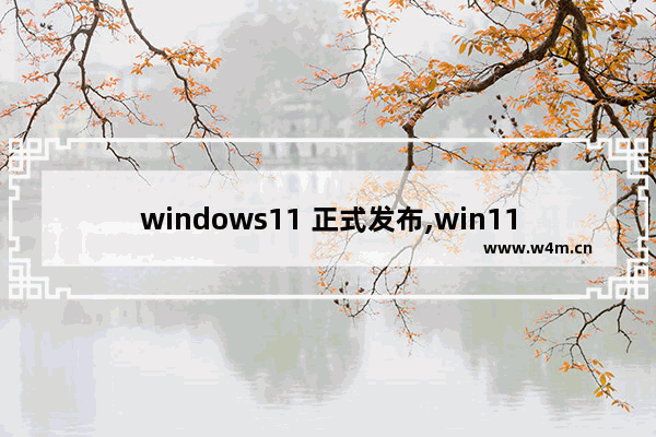 windows11 正式发布,win11什么时候正式发布