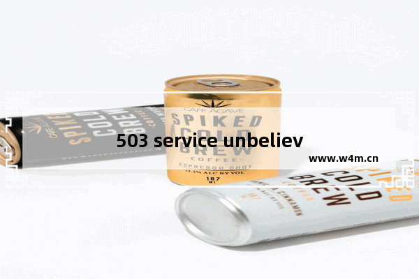 503 service unbelievable什么意思,503service unbelievable怎么解决