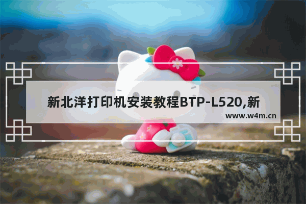 新北洋打印机安装教程BTP-L520,新北洋打印机安装教程2100为什么要隔一张纸打印