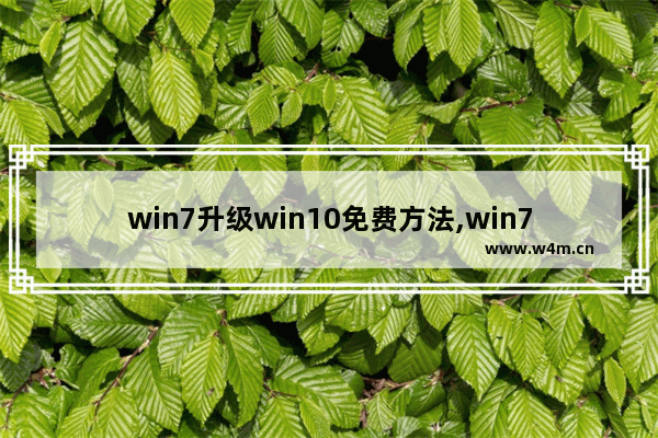 win7升级win10免费方法,win7在线升级win10教程