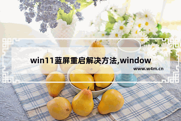 win11蓝屏重启解决方法,windows11升级安装重启蓝屏