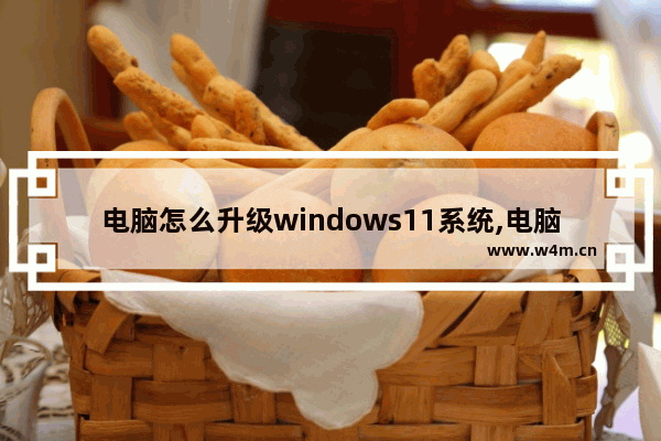 电脑怎么升级windows11系统,电脑支持win11怎么升级