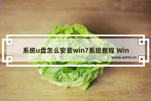 系统u盘怎么安装win7系统教程 Win7系统安装教程 系统U盘