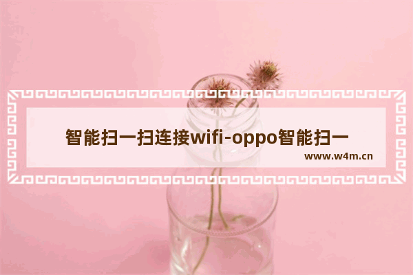 智能扫一扫连接wifi-oppo智能扫一扫连接wifi