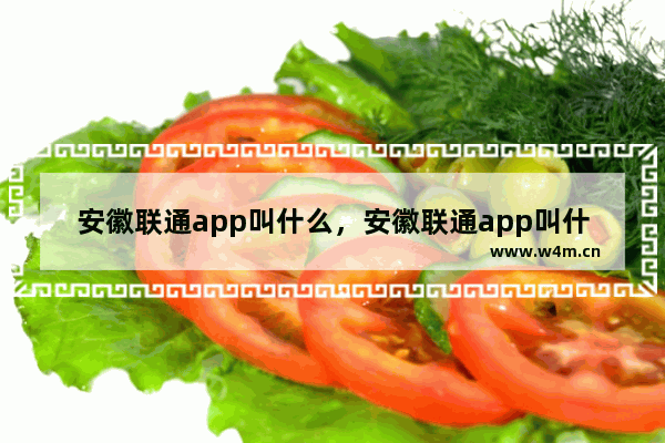 安徽联通app叫什么，安徽联通app叫什么名字