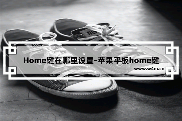 Home键在哪里设置-苹果平板home键在哪里设置触感