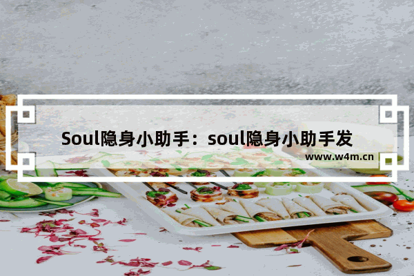 Soul隐身小助手：soul隐身小助手发瞬间头像马赛克