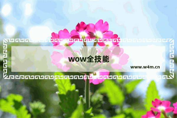 wow全技能