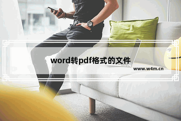 word转pdf格式的文件