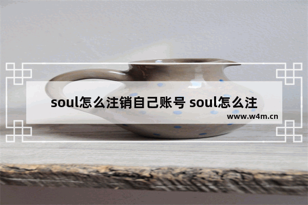 soul怎么注销自己账号 soul怎么注销自己账号等7天